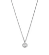 Chopard White Gold And Diamond Happy Diamonds Icons Pendant Necklace In Gold