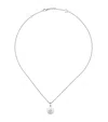 Chopard White Gold And Diamond Happy Snowflakes Pendant Necklace In Gold