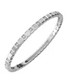 Chopard White Gold And Diamond Ice Cube Bangle In Gold