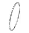 Chopard White Gold And Diamond Ice Cube Bangle In Gold