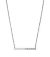 Chopard White Gold And Diamond Ice Cube Necklace In Gold
