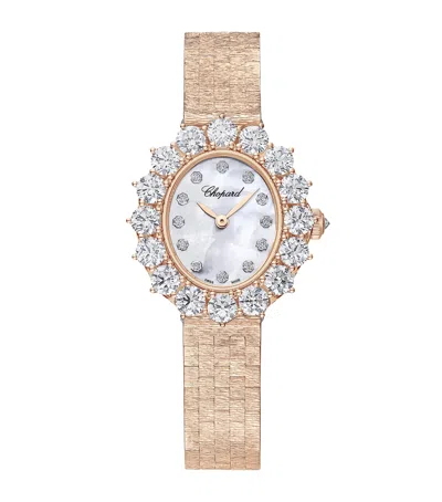 Chopard White Gold And Diamond L'heure Du Diamant Watch
