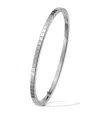 Chopard White Gold Ice Cube Bangle In Gold