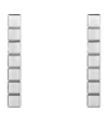 Chopard White Gold Ice Cube Earrings