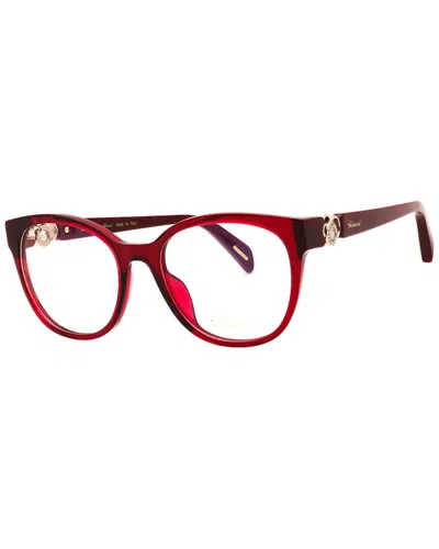 Chopard Women's 53mm Optical Frames In Red