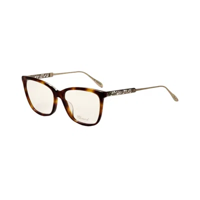 Chopard Women's 54 Mm Tortoise Opticals Vch254540752 In Multi