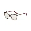 Chopard Women's 55 Mm Purple Tortoise Opticals Vch283s550775