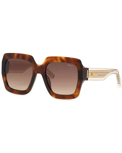 Chopard Women's 55mm Sunglasses In Brown