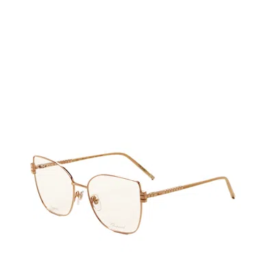 Chopard Women's 56 Mm Rose Gold Opticals In Brown