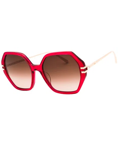 Chopard Women's 57mm Sunglasses In Red