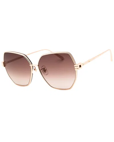 Chopard Women's 59mm Sunglasses In Gold