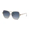 Chopard Women's  Schl28m 08fe Sunglasses In Brown