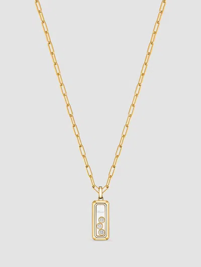 Chopard Women's Happy Diamonds Icons 18k Rose Gold & 0.15 Tcw Diamond Pendant Necklace In Yellow Gold