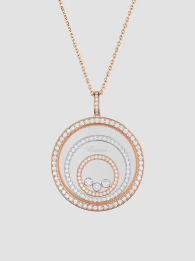 Chopard Women's Happy Spirit 18k Gold & Diamond Pendant Necklace