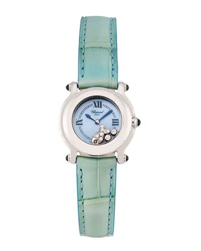 Chopard Women's Happy Sport Diamond Watch, Circa 2000's (authentic Pre-loved)