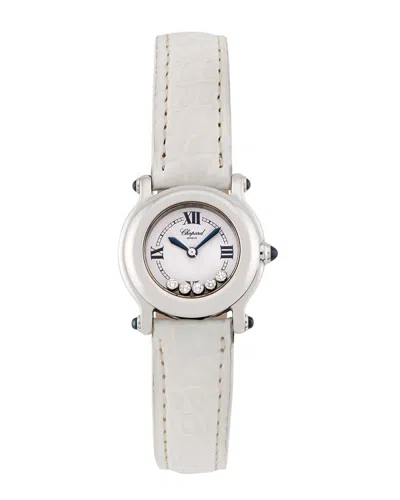 Chopard Women's Happy Sport Diamond Watch In Gray