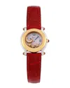 Chopard Women's Happy Sport Moon & Stars Diamond Watch, Circa 2000's (authentic Pre-loved)