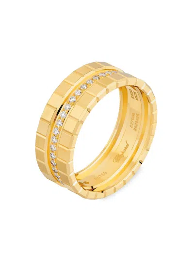 Chopard Women's Ice Cube 18k Yellow Gold & 0.30 Tcw Diamond Ring