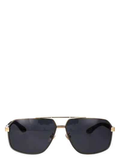 Chopard Aviator Sunglasses Schg89 V 0300 In Gold
