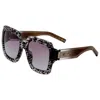 Chopard Women's Sunglasses Sch363m550t66 In Brown