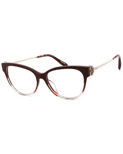 Chopard Women's Vch325s 55mm Optical Frames In Red