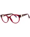 Chopard Women's Vch350s 53mm Optical Frames In Brown
