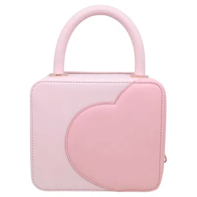 Pre-owned Chopard X Chloë Sevigny Green Carpet Pink Leather Shoulder Bag 95000-0982