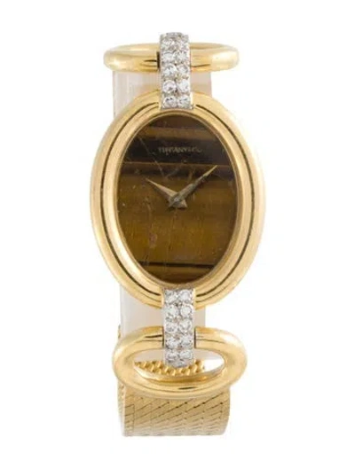 Pre-owned Chopard X Tiffany & Co. Vintage Watch, 20mm In Multicolor