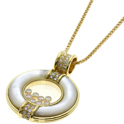 Pre-owned Chopard Yellow (18k) Necklace () In Multi