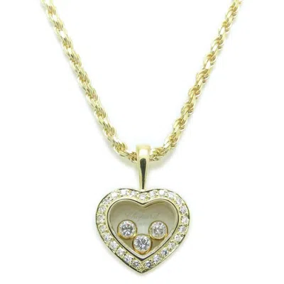 Pre-owned Chopard Yellow Gold (18k) Necklace () In Multi