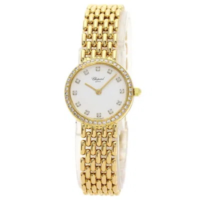 Pre-owned Chopard Yellow Gold (18k) Wristwatch () In Multi