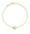 Chopard Happy Diamonds Icons 18ct Yellow-gold And 0.05ct Diamond Bracelet In Gold