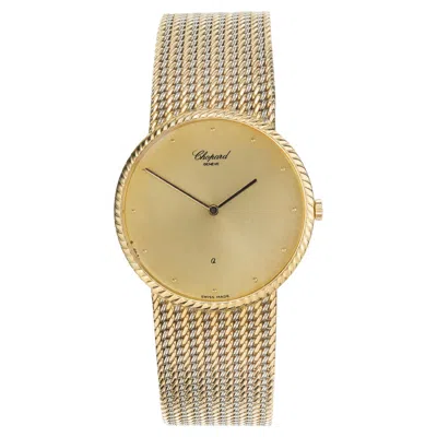 Pre-owned Chopard Yellow White Gold Bracelet Quartz Wristwatch