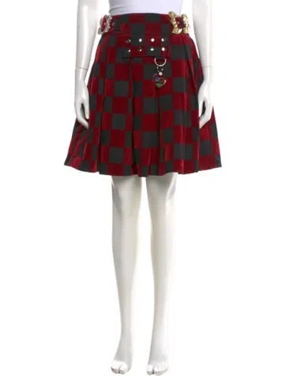 Pre-owned Chopova Lowena 2021 Knee-length Skirt In Red