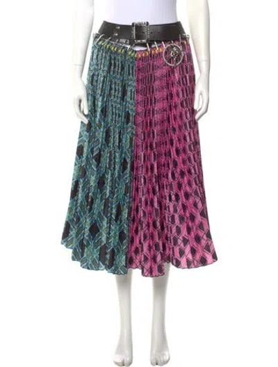 Pre-owned Chopova Lowena 2022 Midi Length Skirt In Multi