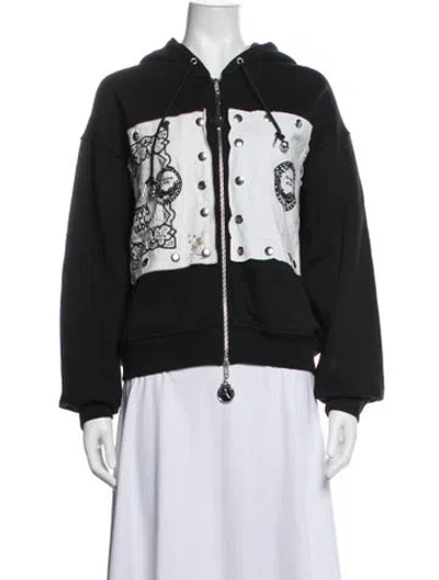 Pre-owned Chopova Lowena 2025 Emotional Napkin Jacket W/ Tags In Black