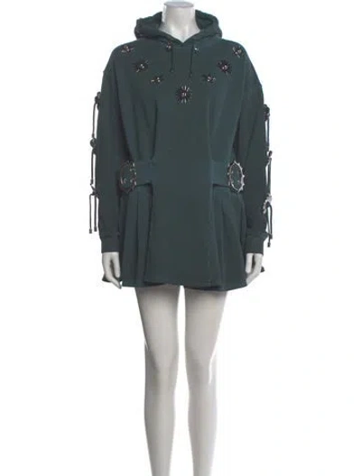 Pre-owned Chopova Lowena 2025 Mini Dress In Blue