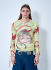 Chopova Lowena Long-sleeved T-shirt In Yellow