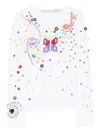 Chopova Lowena Bead-embellished Long-sleeve T-shirt In Multi