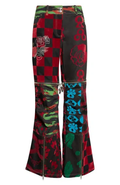 CHOPOVA LOWENA CHOPOVA LOWENA BEVO PATCHWORK JEANS