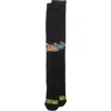 Chopova Lowena Black Bouquet Knee High Socks In Black Multi