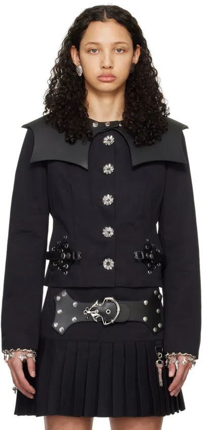 Chopova Lowena Black Invert Jacket
