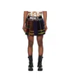 Chopova Lowena Bulgarian Apron Mini Carabiner Skirt In Multi-color