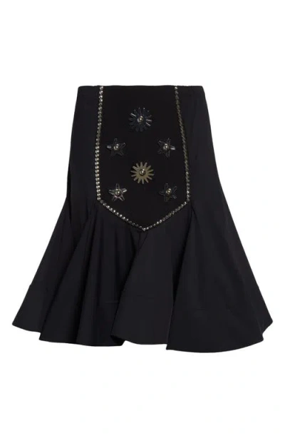 Chopova Lowena Calamity Suit Skirt In Black