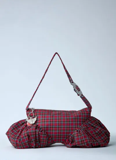Chopova Lowena Camille Shoulder Bag In Red