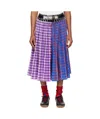 Chopova Lowena Carabiner Midi Skirt In Purple