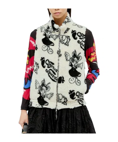 CHOPOVA LOWENA CARTOON FLEECE VEST