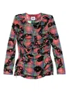 Chopova Lowena Chain-print Blouse In Multi
