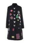 Chopova Lowena Coats In Black