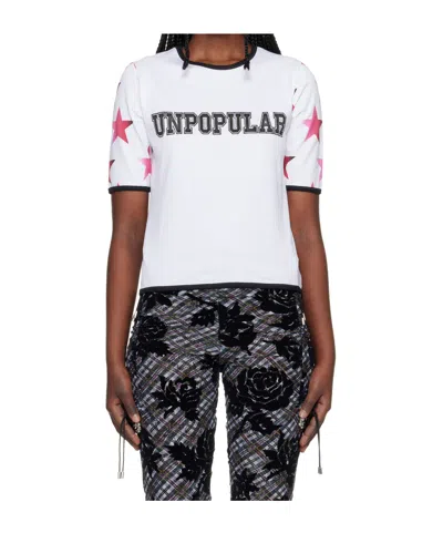 Chopova Lowena Crew Neck Short-sleeved T-shirt In White